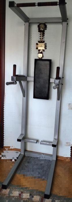 Комбінований станок тренажер Турнік Прес