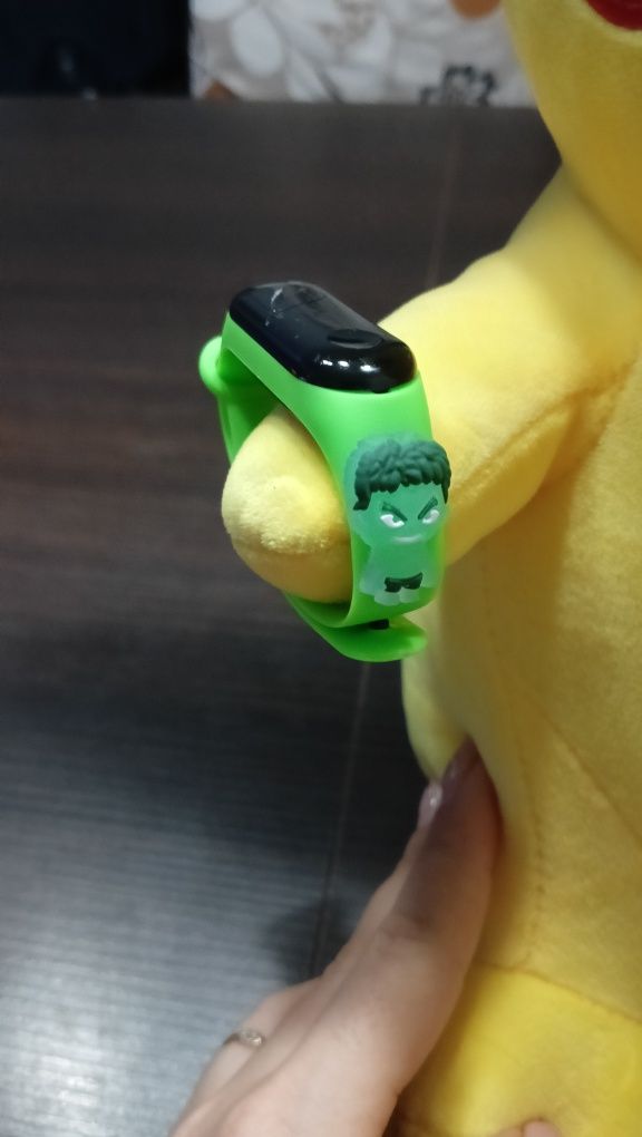 Zegarek opaska cyfrowy Hulk dla dzieci