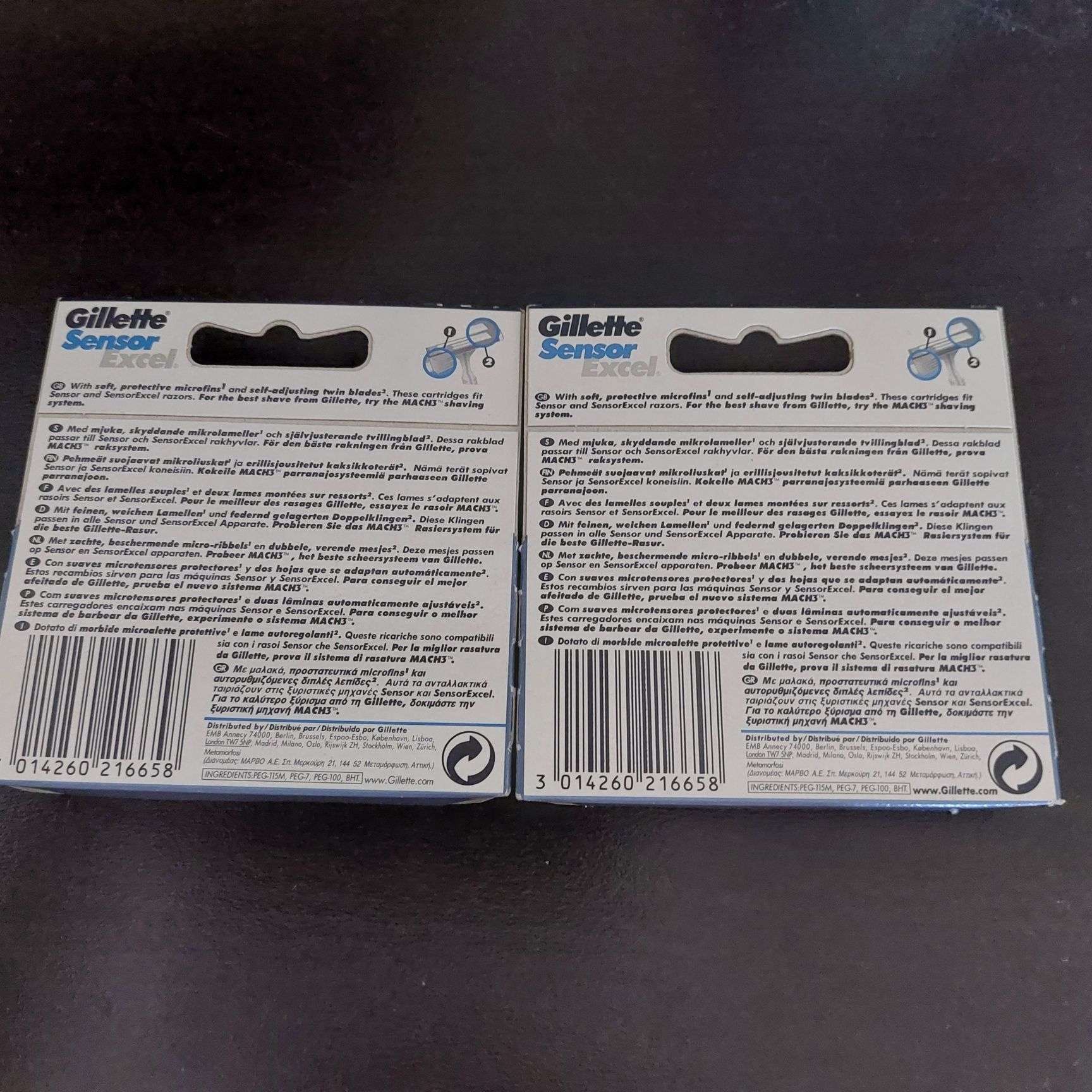 Gillette Sensor excel