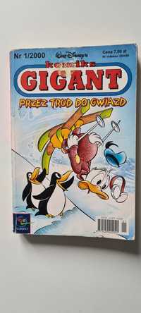 Kaczor Donald komiks Gigant: Przez trud do gwiazd nr 1/2000