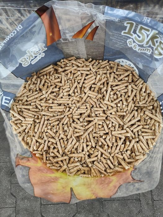 Pellet sosnowy ISKRA A1 polski produkt Dostawa Gratis