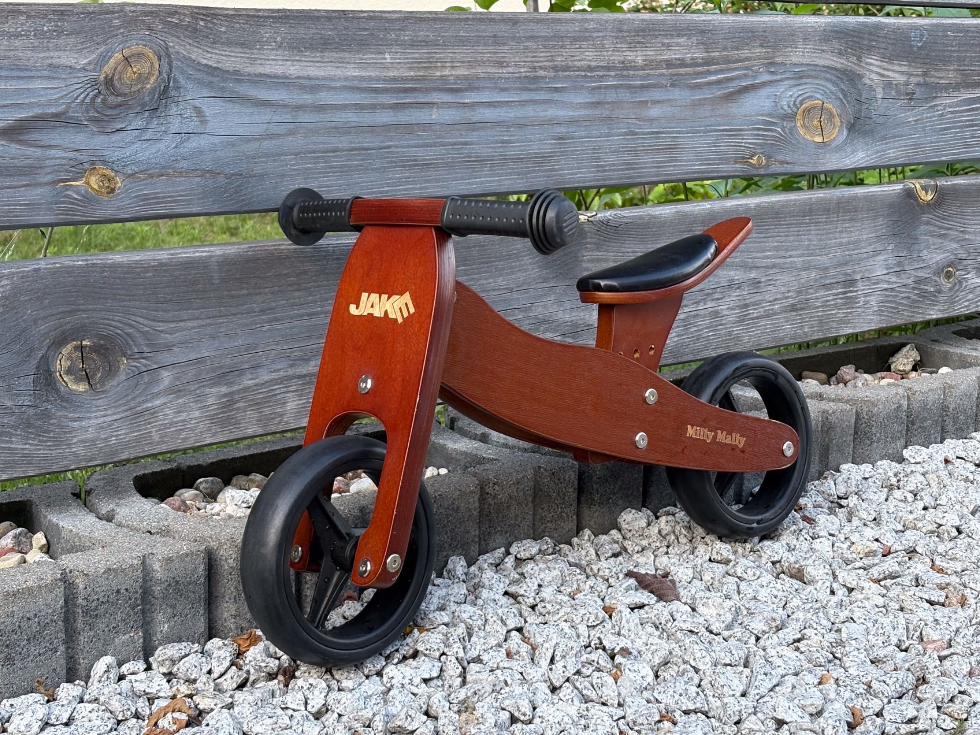 Rowerek biegowy Milly Mally Jake 2w1 (trójkołowy i dwukołowy)