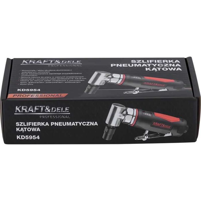 Szlifierka pneumatyczna kątowa 6mm tuleja KD5954