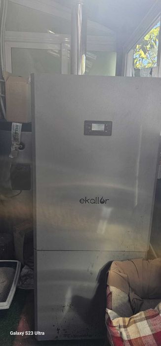 Caldeira Pellets E-Kallor c/ Acumulador Inox