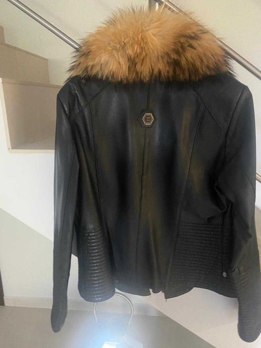 Kurtka skórzana Philipp Plein