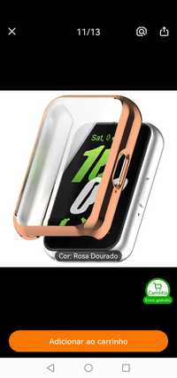 Capa protetora Samsung galaxy fit 3 watch