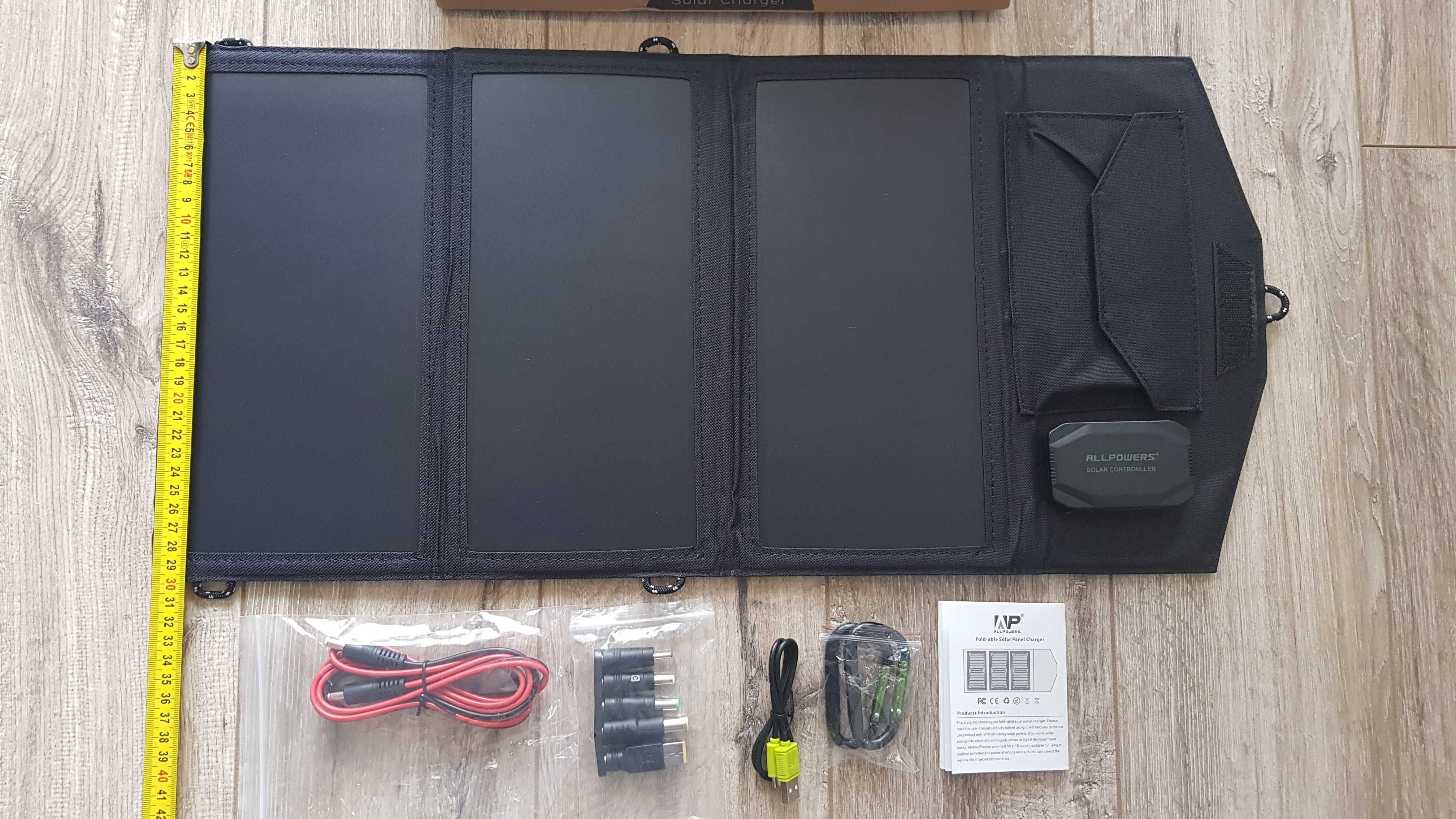 NOWA ładowarka słoneczna / solarna ALLPOWERS 18V 21W Solar Panel