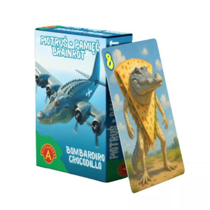 Piotruś Brainrot. Bombardiro Crocodilo. Alexander