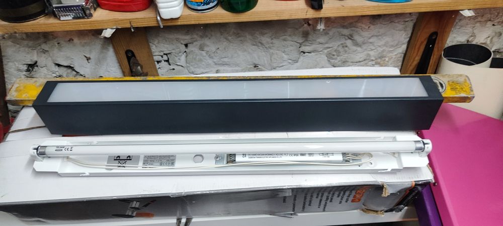 Lampa neonowa grafit T5