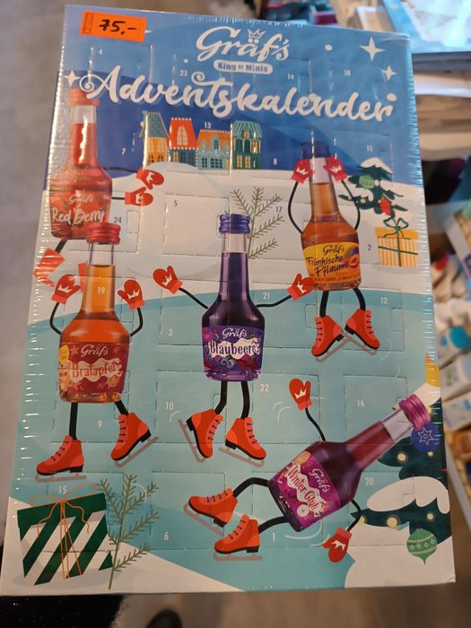 Kalendarz adwentowy likiery DE nowy