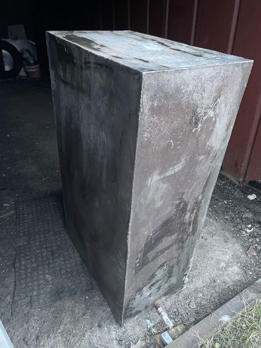 Бак з нержавійки 210 л (100х60х35 см)