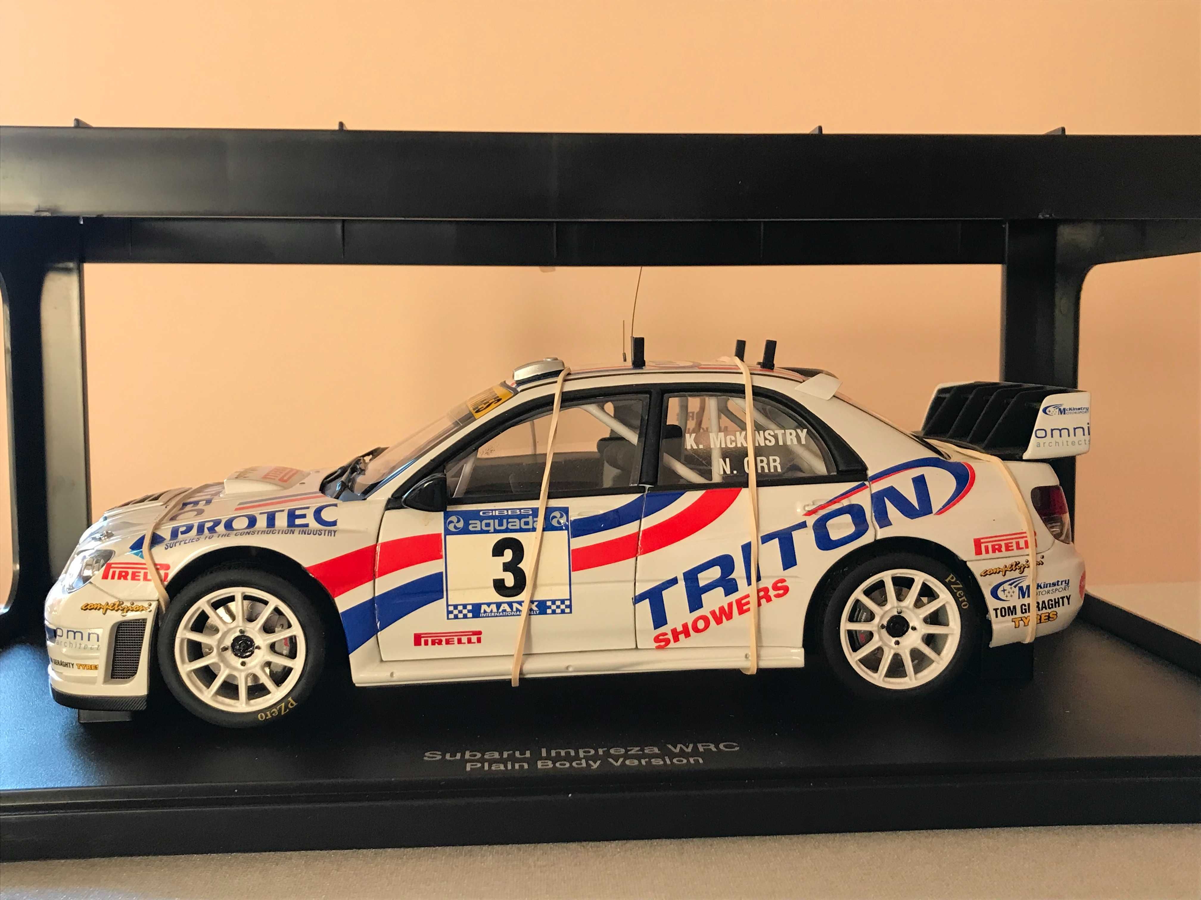 Autoart 1:18 Subaru Impreza WRC 2006 S12 wersja rajdowa - kalkomania