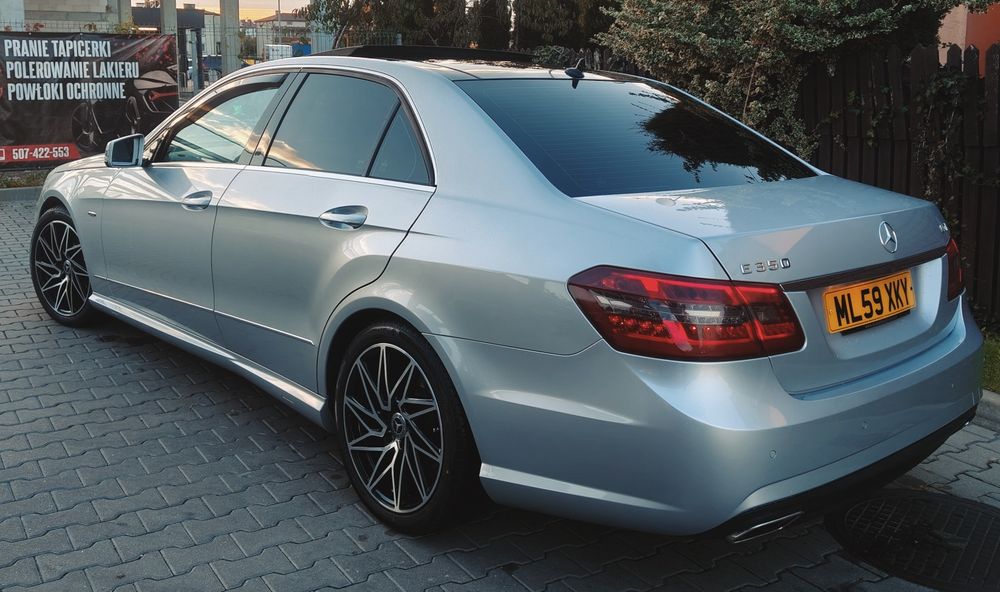 Witam Sprzedam lub zamienię Mercedesa E 350 W212 z pakietem AMG. Serwi