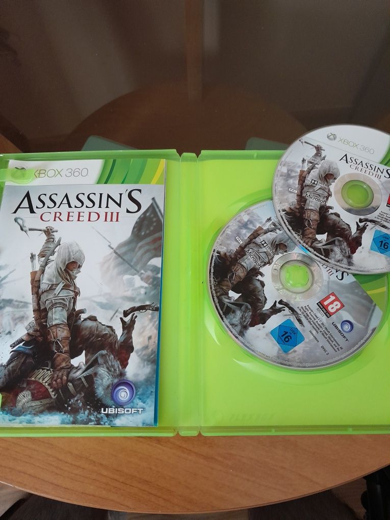 Assasinss Creed 3 Eng.Stan idealny.X box 360