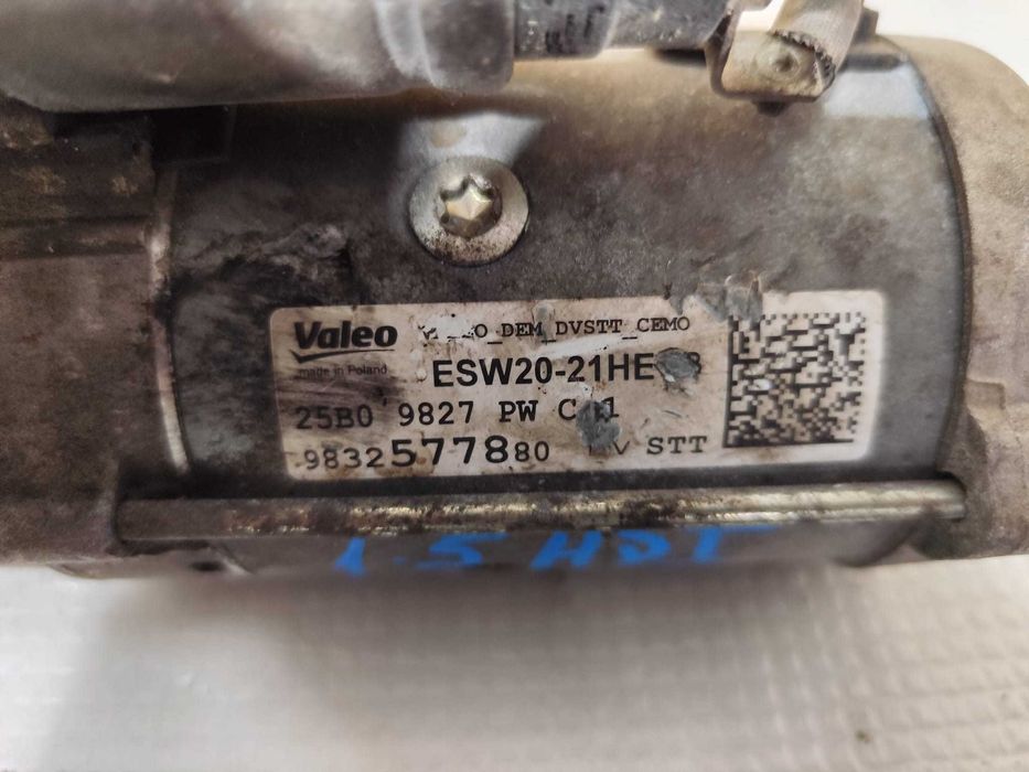 Motor arranque PSA 1.5 HDI