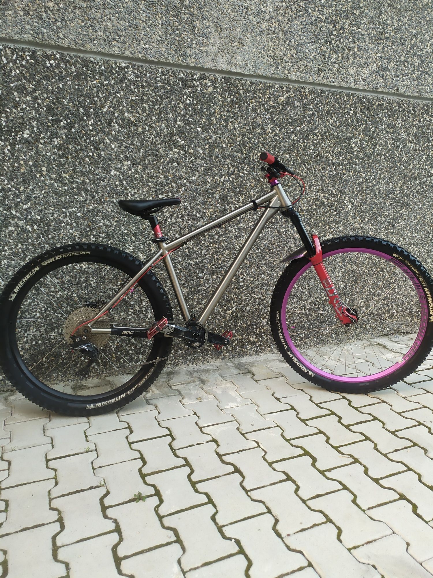 Титановий (mtb,street,dirt)велосипед 29/27.5