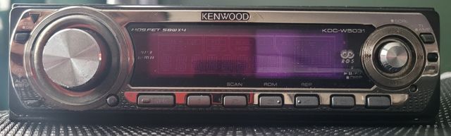Radio samochodowe KENWOOD MOSFET 50WX4