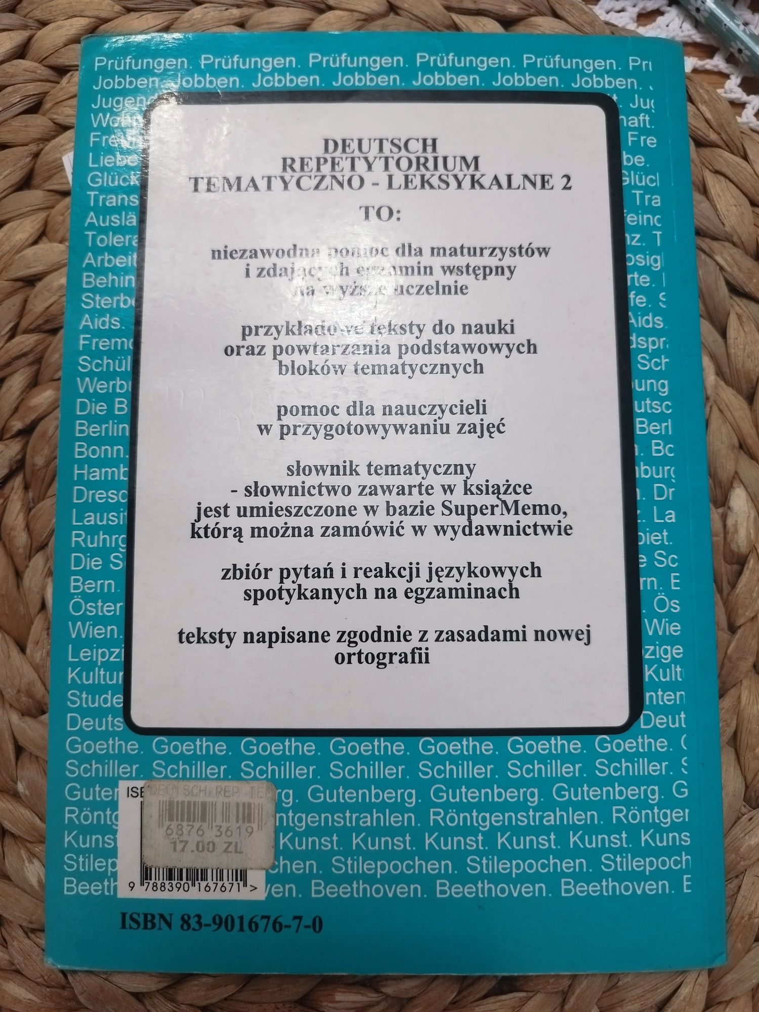 Repetytorium do niemieckiego język Niemiecki