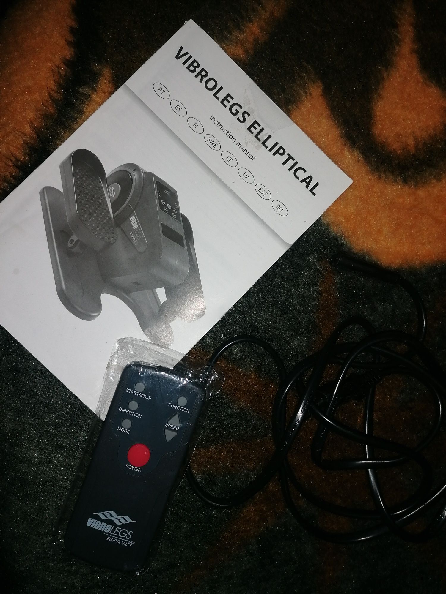 Vibrolegs elliptical