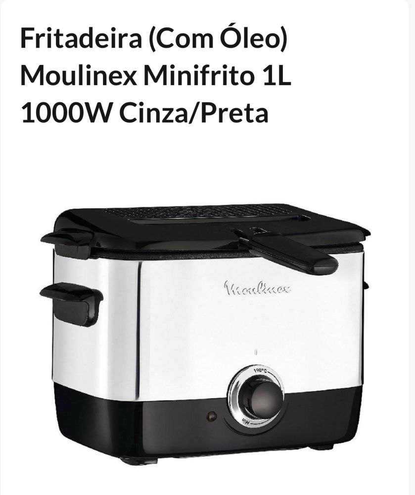 Fritadeira a oleo Moulinex Mini