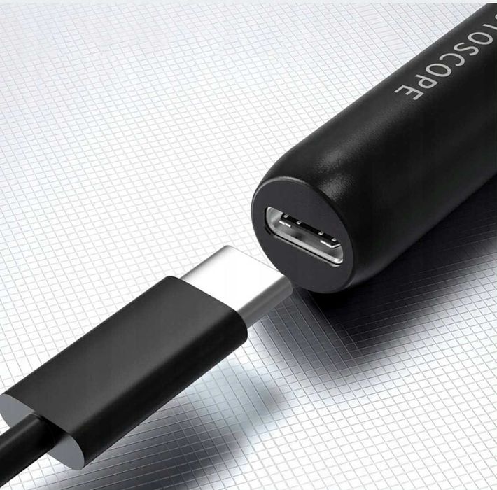 Kamerka hd do CZYSZCZENIA uszu nosa obserwacji laryngolog w domu! hit!