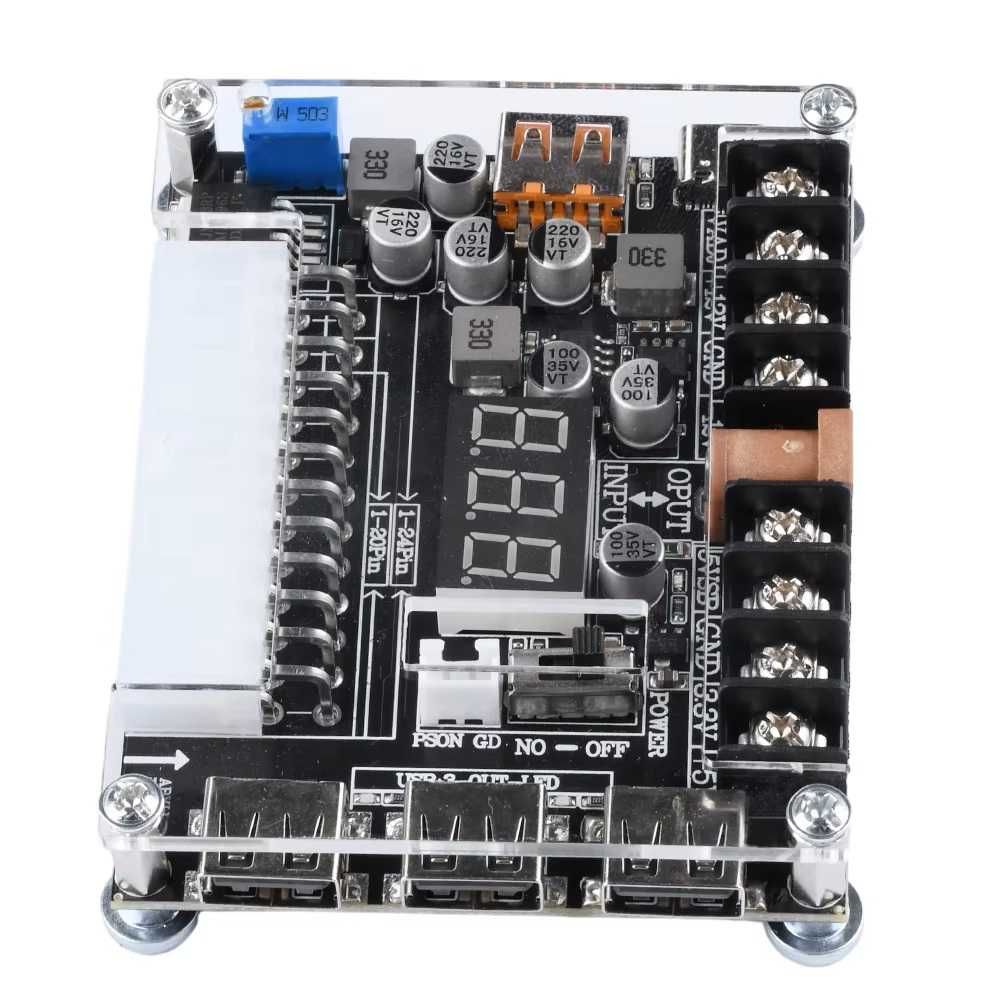 20/24-pinowy zasilacz ATX Adapter modułu zasilania.