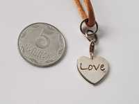Thomas sabo, love, срібло, 925, підвіска серце, оригінальний шнурок.