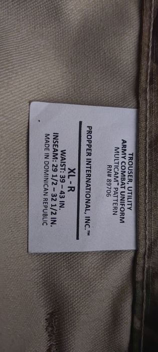 Великі XLR Військові штани  Combat Uniform  MULTICAM
XLR MULTICAM

XLR