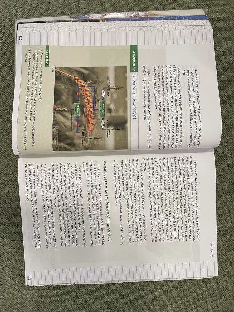 Terra, Universo de Vida, Biologia 12 ano