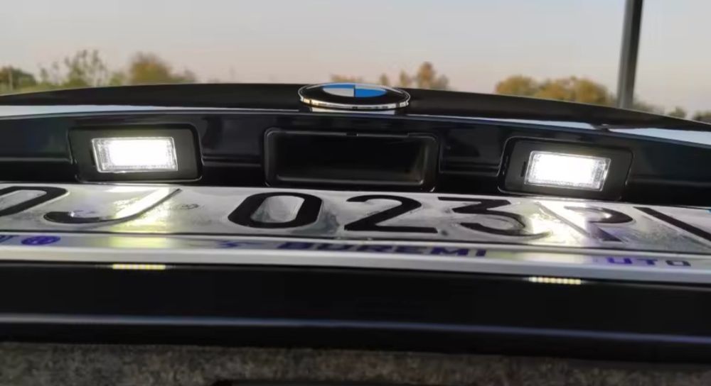 Luzes led Matrícula BMW