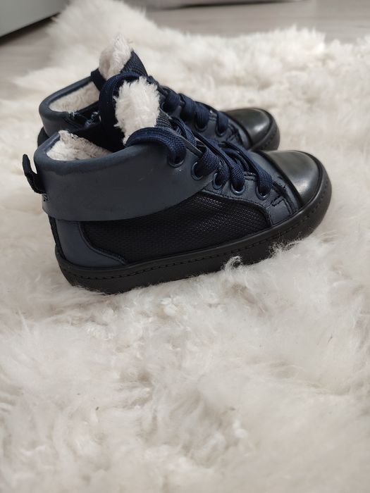 Дитяче зимове осіннє шкіряне взуття Clarks, Geox 22 23 розмір