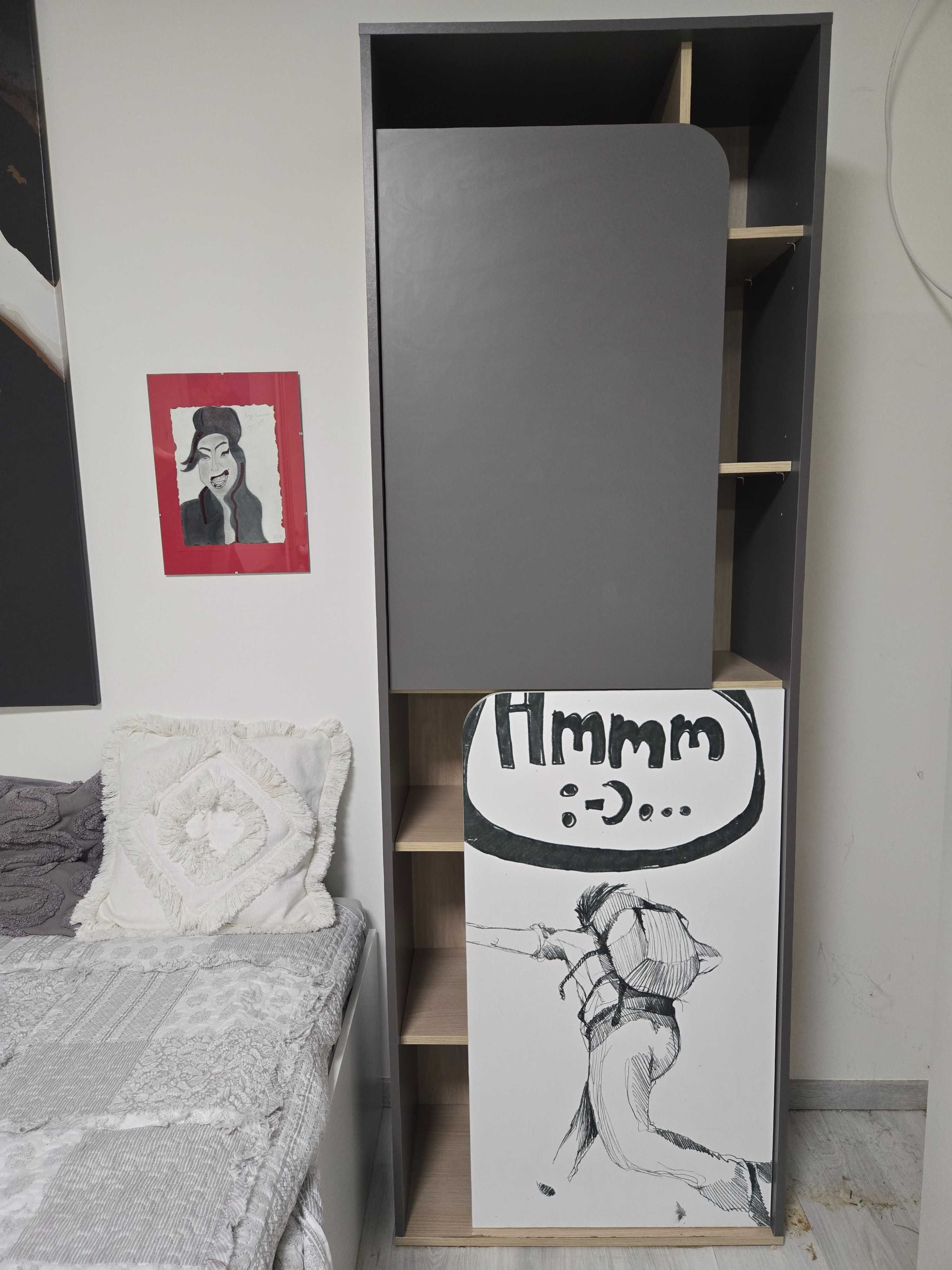 Biurko i szafa młodzieżowa zestaw z Agata Meble