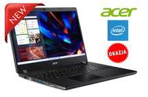 50% NOWY! OKAZJA! ACER TMP215-53 / SSD 512GB / 15,5" / 8GB RAM / Intel