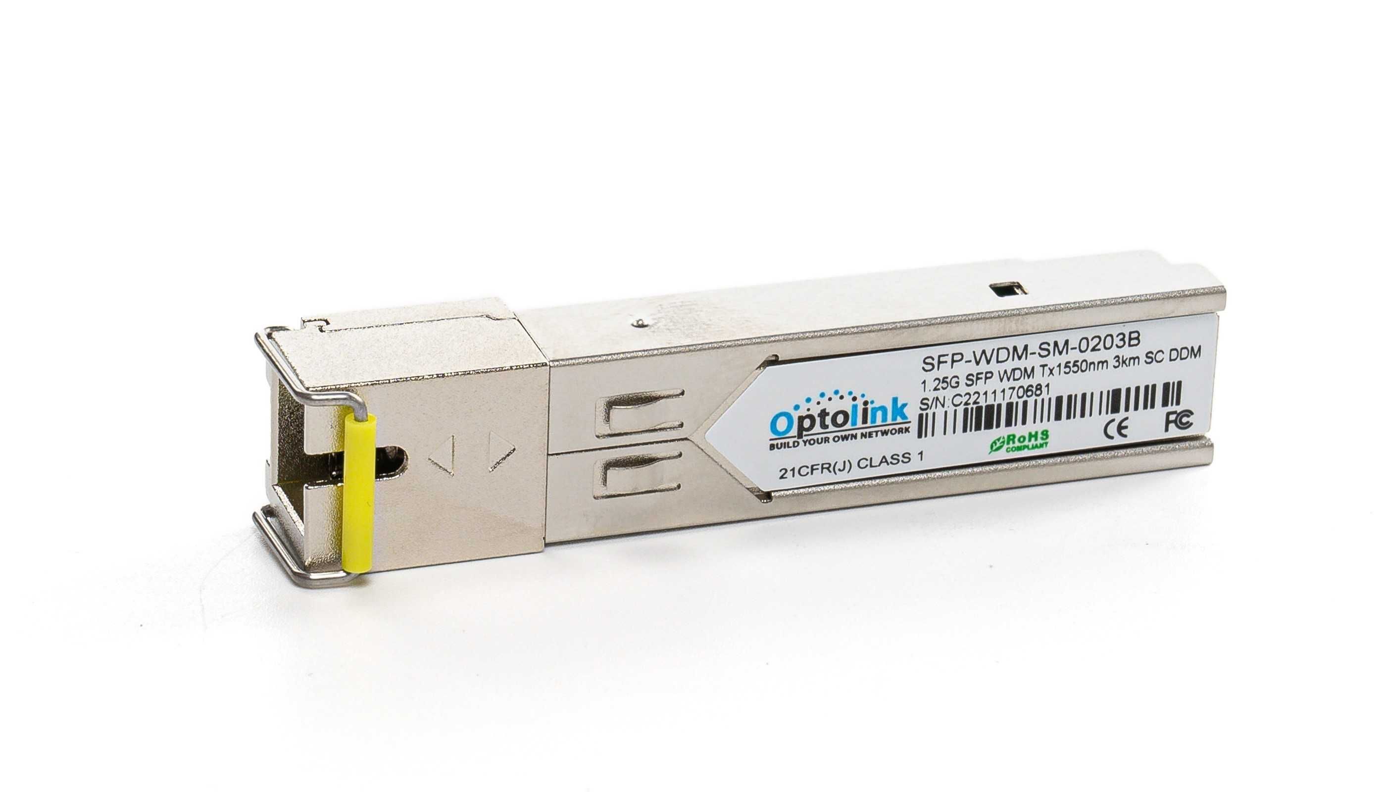 Модуль оптичний Optolink SFP-WDM-SM-0203A/B 1G, 3km, SC
