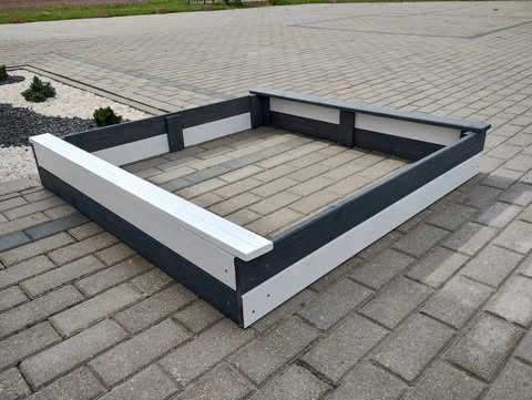 piaskownica piaskownice dla dzieci malowana 2 X gotowa wysyłka