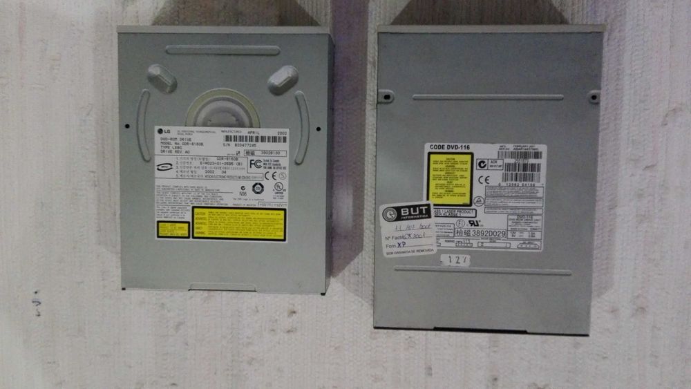 Drives DVD Pioneer e LG