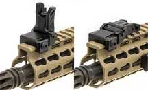 Складной целик и мушка Leapers UTG USA. На weaver/picatiny. AR15/АК