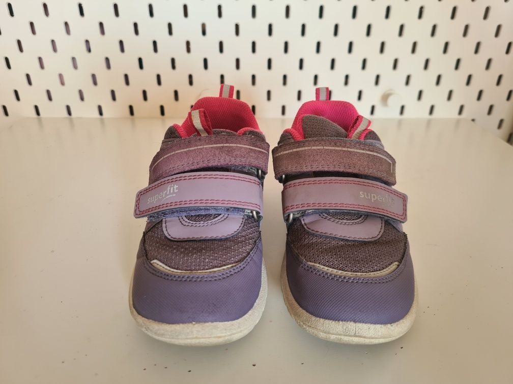 Sneakersy półbuty Superfit 29 lila/rose