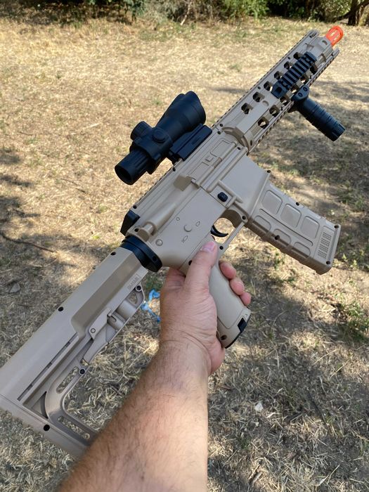 Іграшковий автомат AR15 на орбізах орбіган гель бластер
