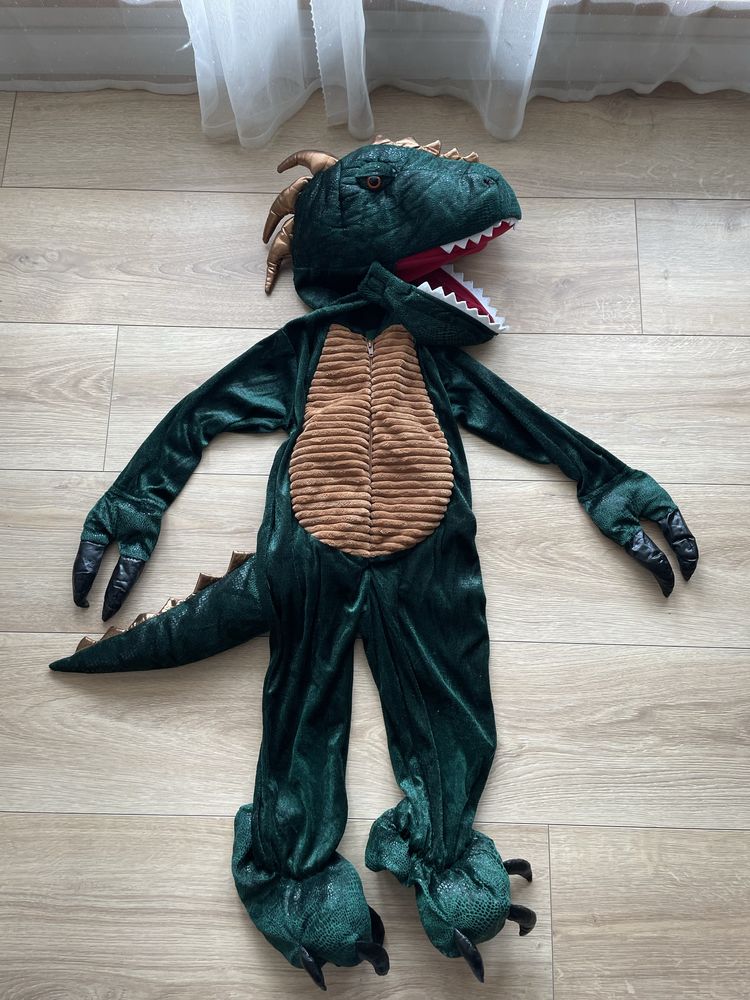 kostium przebranie smok dinozaur z tkmaxx 98 104 super stan 110