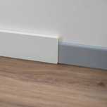 Rodapé de sobrepor 90x20 PVC Branco