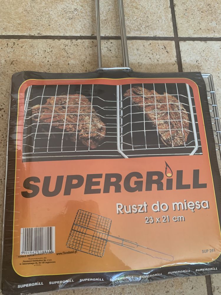 Supergrill ruszt do mięsa i ryb