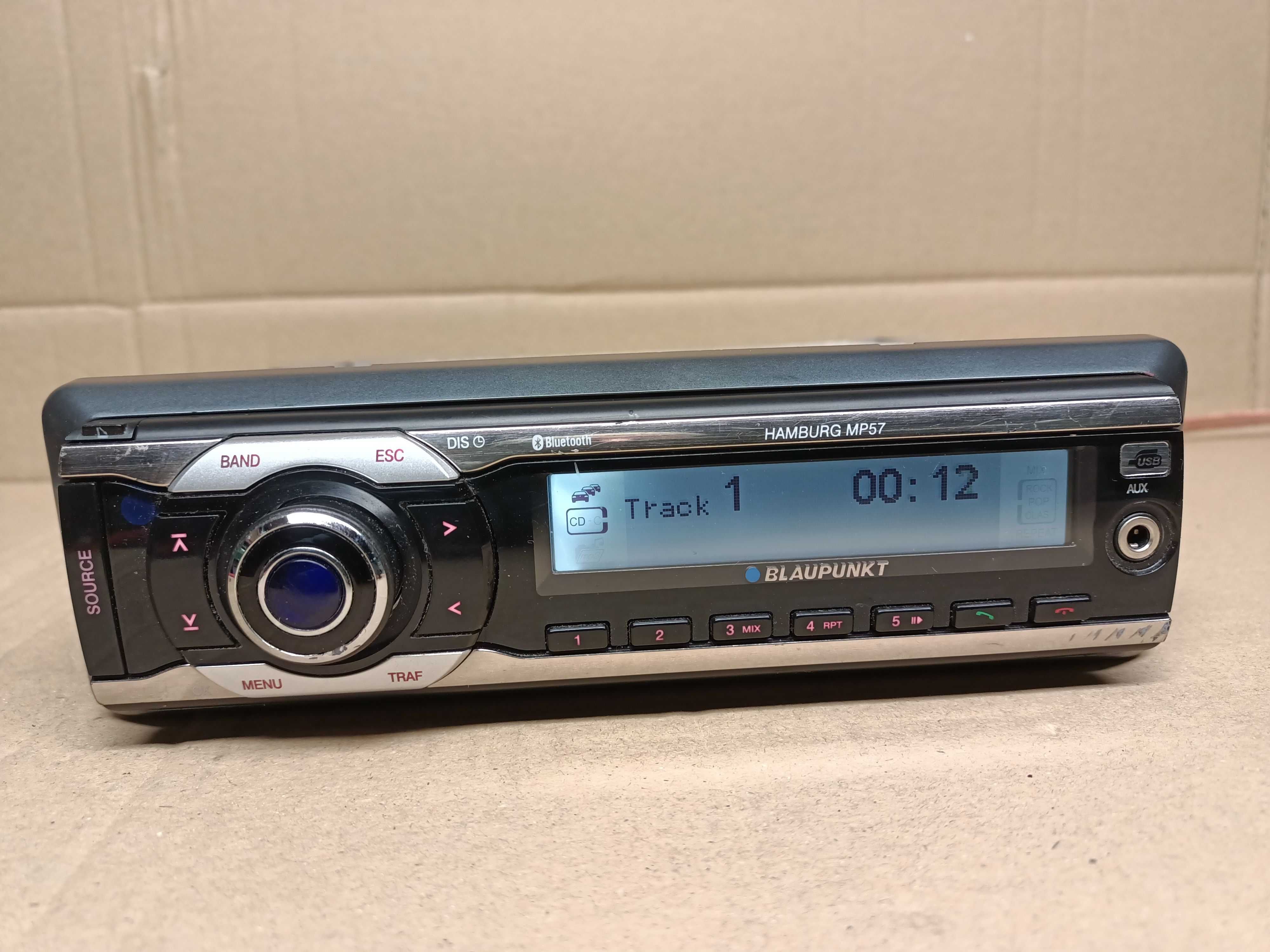 radio blaupunkt hamburg mp57 cd mpe aux usb bluetooth