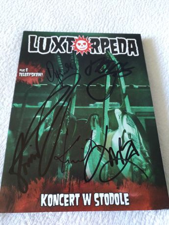 Luxtorpeda Koncert w Stodole DVD CD + AUTOGRAFY!!