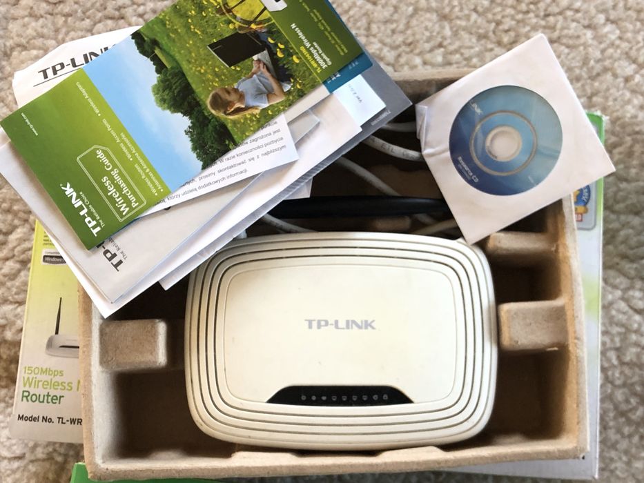 Mix elektronika Panasonic telefon stacjonarny router orange tp-link