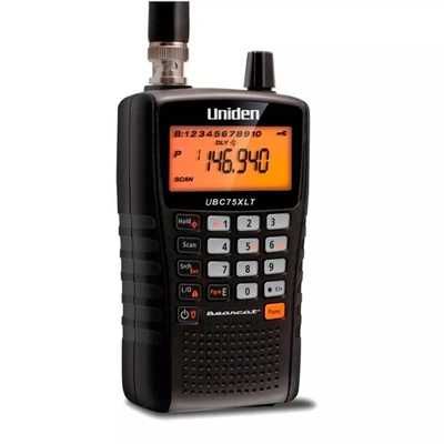 Skaner UNIDEN UBC 75 XLT CB AirBand Służby VHF UHF