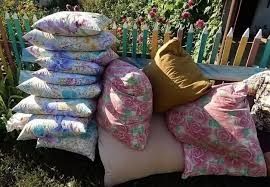 Принимаем старые перины подушки