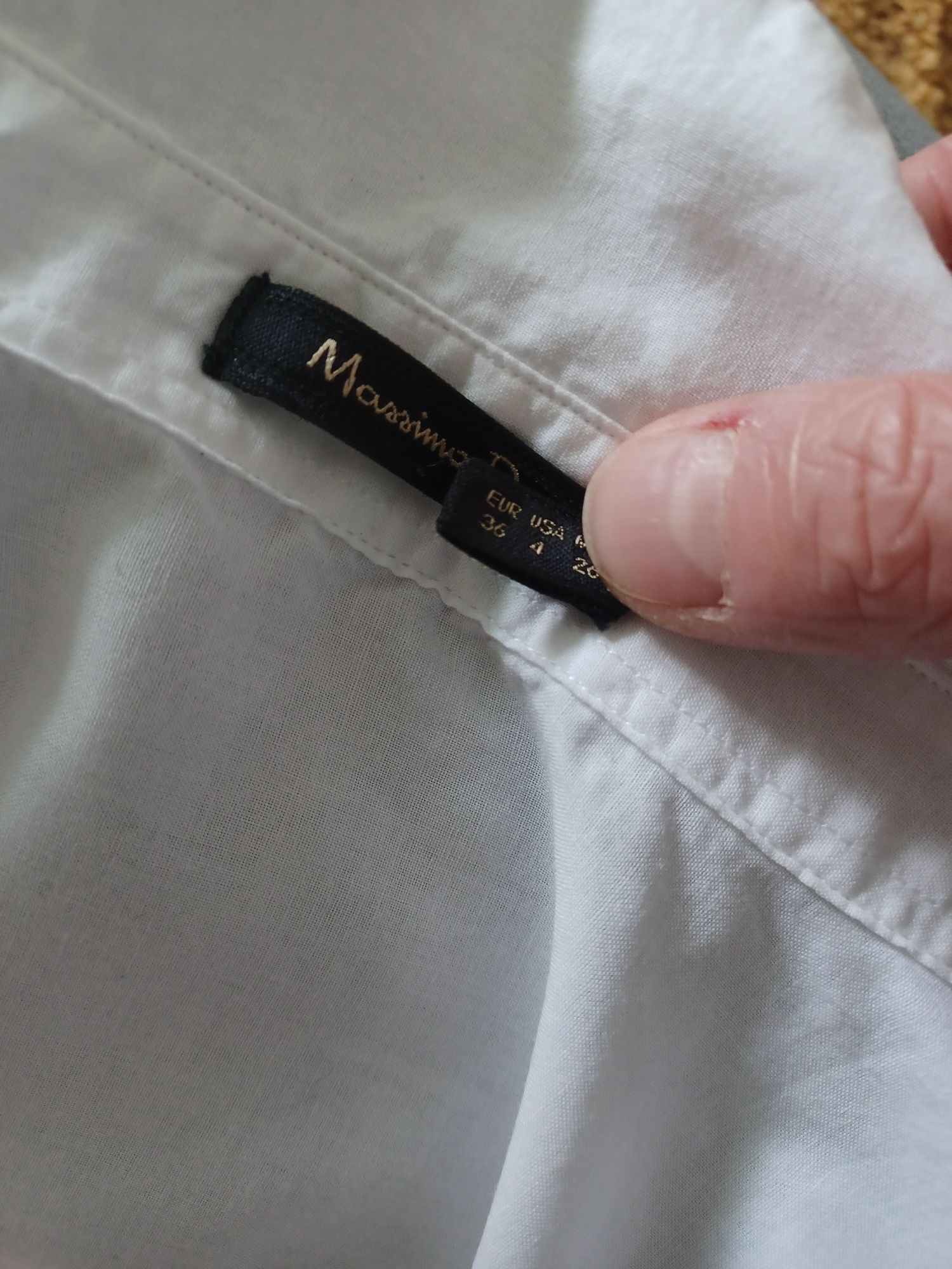 Biała koszula Massimo Dutti, rozm 36