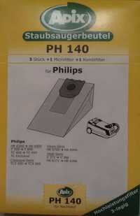 15 x Worki do odkurzacza Philips, Apix PH 140; K&M P11; Invest IZ-PH2
