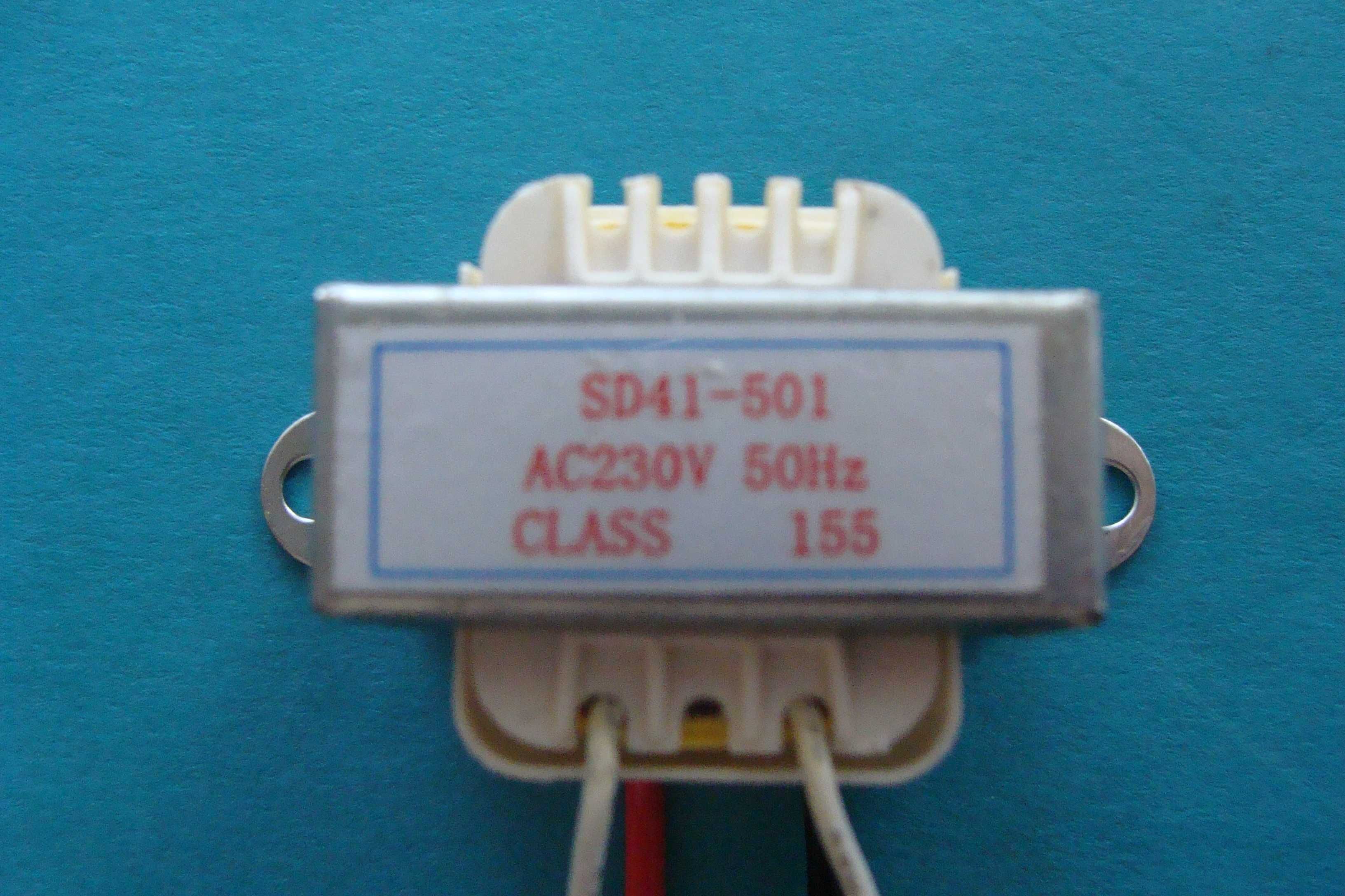 Transformator typ : SD41-501 ,nap.220-240V 55 mA 12V
